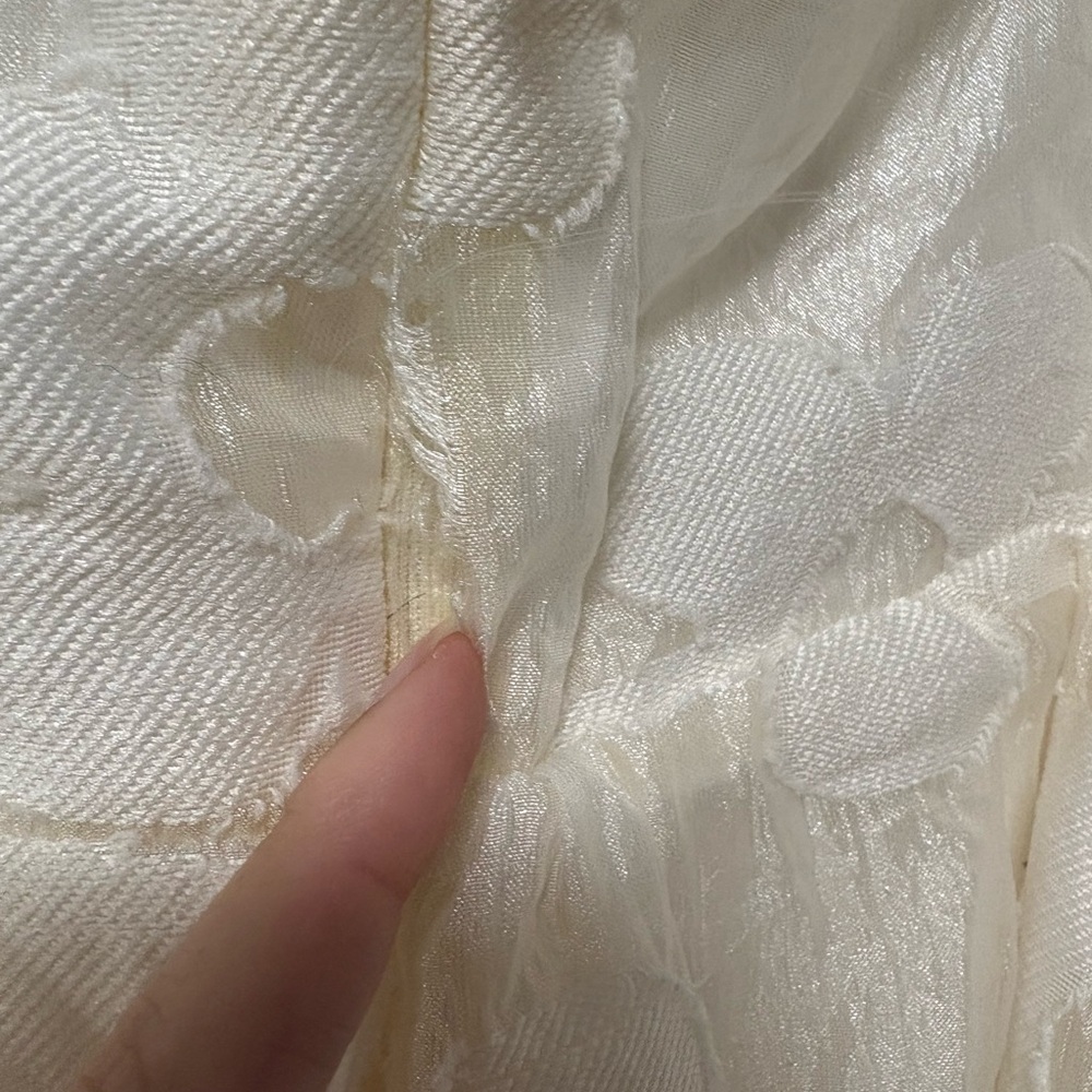 Big Hit Daisy Ivory Baby Doll Dress Size Large - Picture 7 of 8